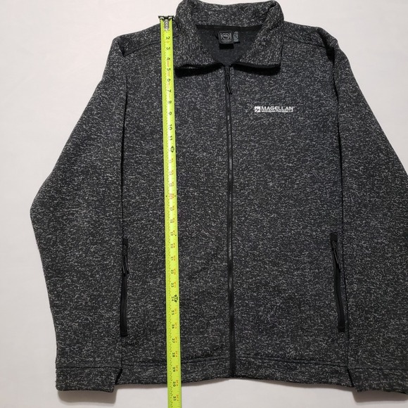 Stormtech Performance‎ 1/4 Zip Fleece Pullover Sweater Mens XL Heather Gray - Picture 9 of 11